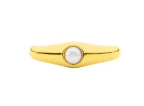 Pearl Signet Ring