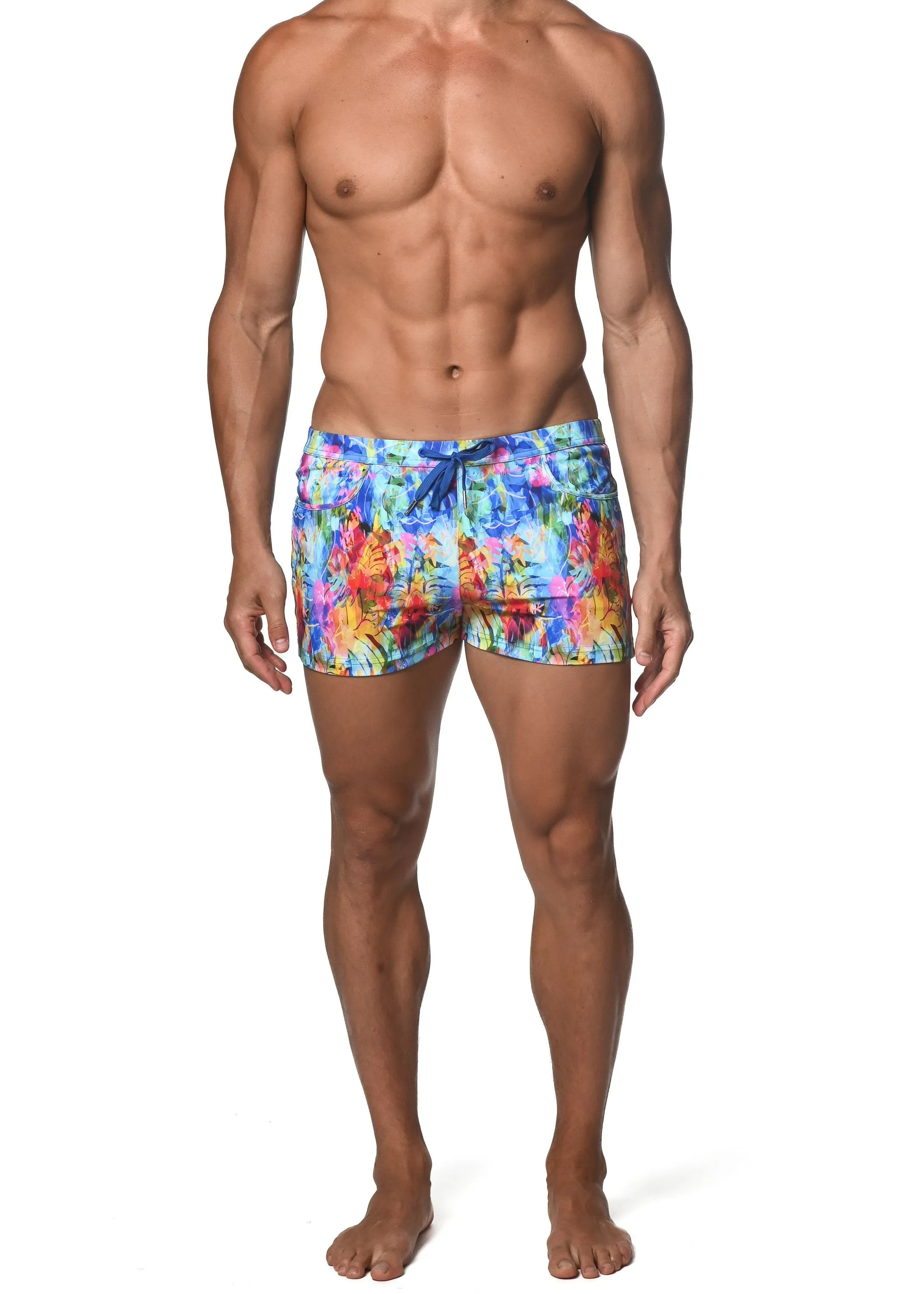 RAINBOW TROPICS COAST SWIM SHORT