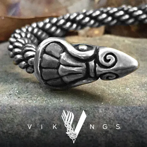 Raven (Vikings) Bracelet - Sterling Silver