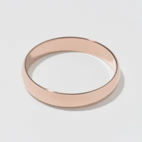 Rose Gold Classic Wedding Band - Polished 4mm