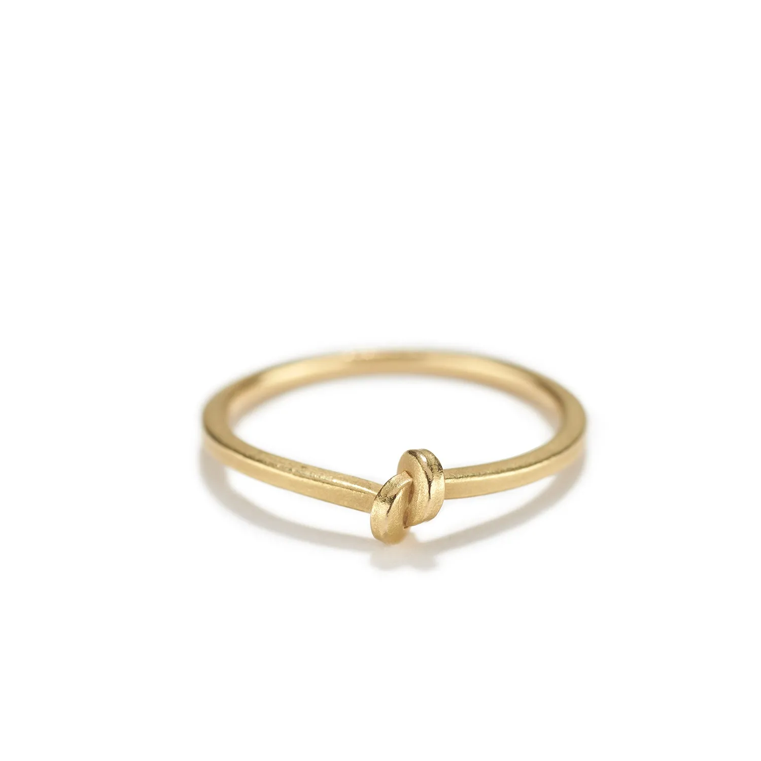 Small Gold Knot Ring~1.5mm