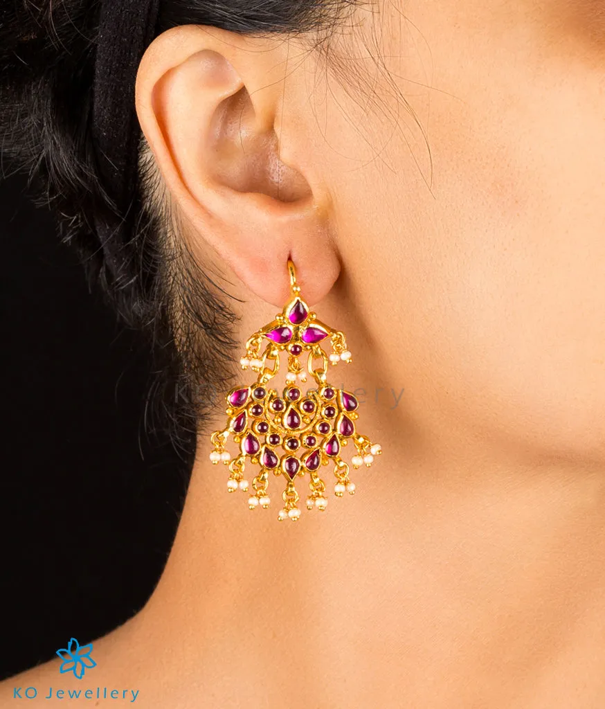 The Prahara Silver Earrings