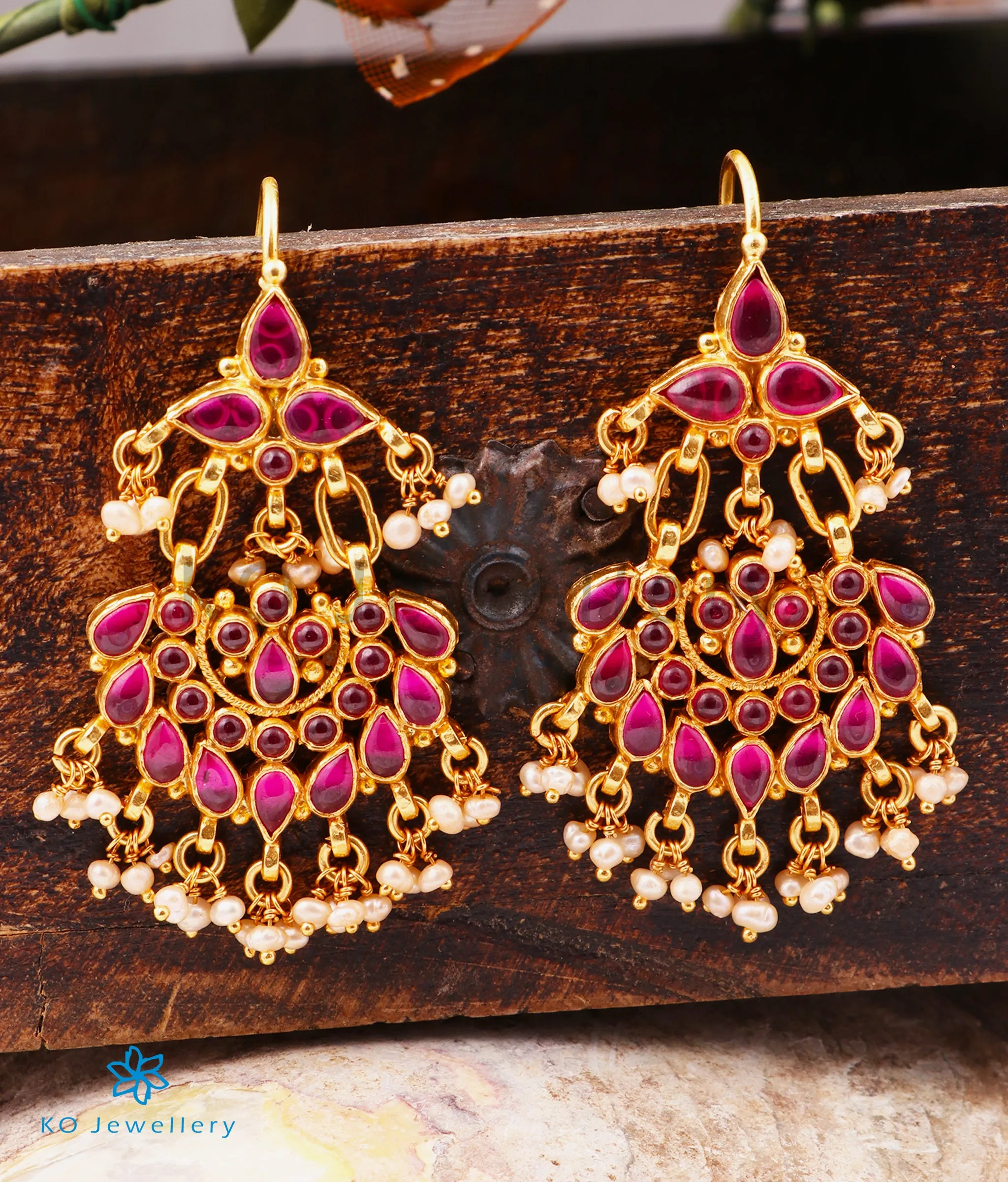 The Prahara Silver Earrings