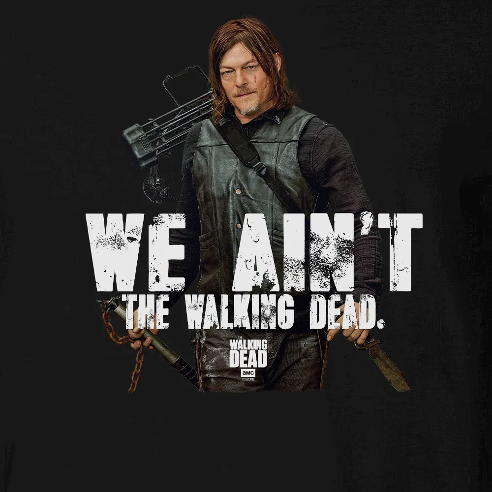 The Walking Dead We Ain't The Walking Dead Adult Short Sleeve T-Shirt