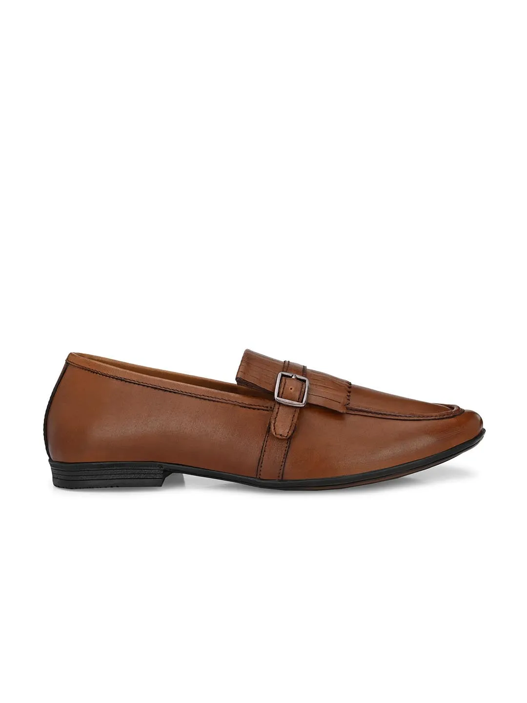 Troy Kilt Loafers in Brown