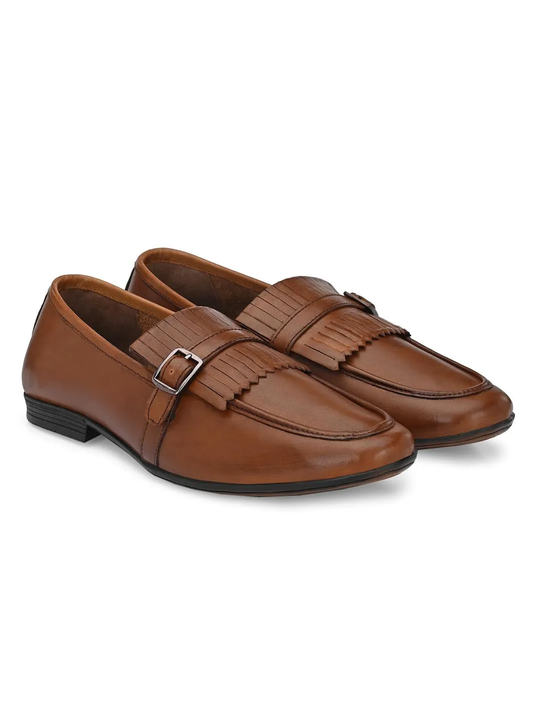 Troy Kilt Loafers in Brown