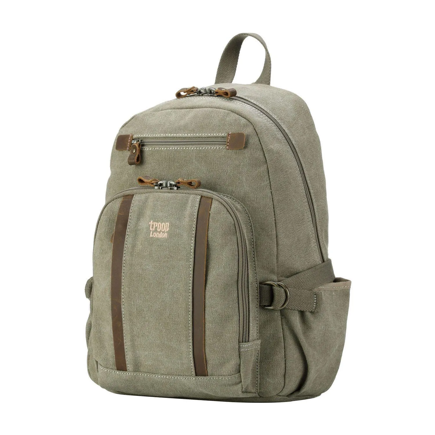 TRP0256 Troop London Classic Canvas Backpack - Medium