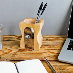 Wooden Sharpener Desk Tidy