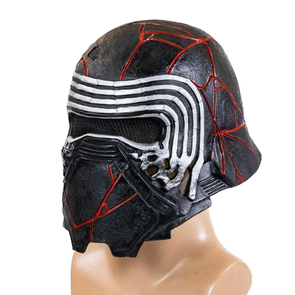 Xcoser Star Wars 9: The Rise of Skywalker Kylo Ren Latex Mask Cosplay Helmet