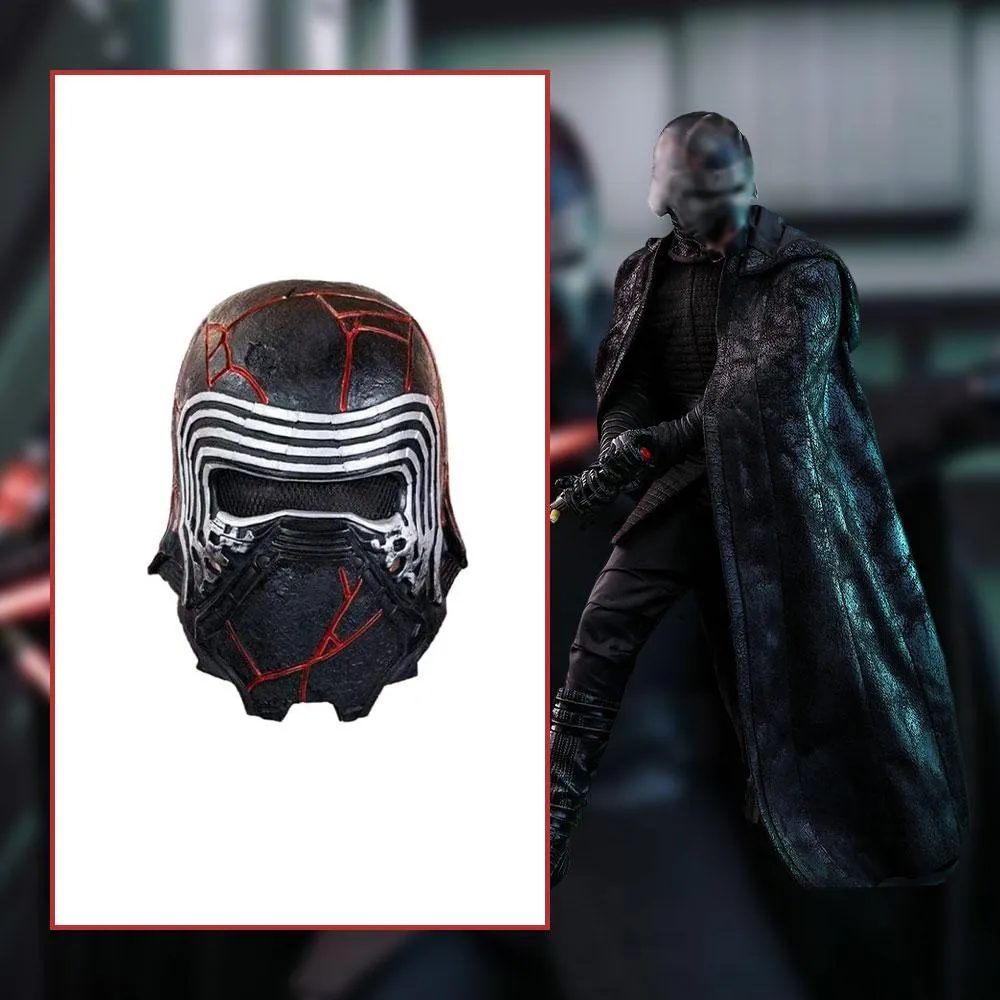 Xcoser Star Wars 9: The Rise of Skywalker Kylo Ren Latex Mask Cosplay Helmet