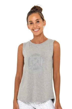 XO LOGO TANK // MISTY GREY