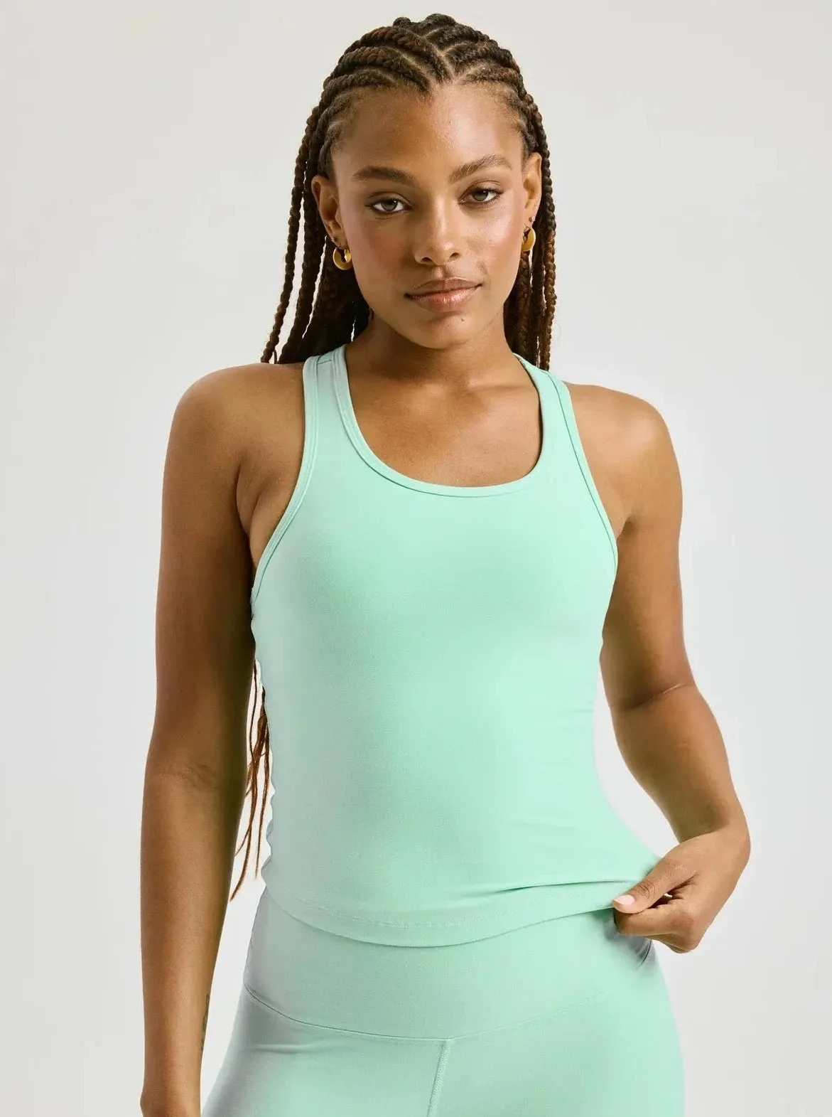 Year Of Ours Stretch Sporty Tank - Lucite